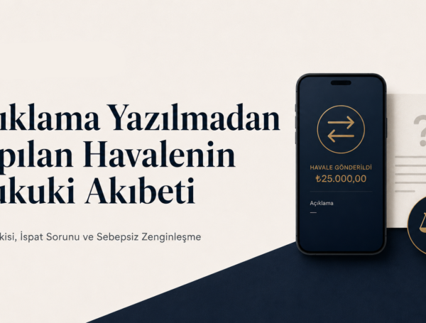 AÇIKLAMA YAZILMADAN YAPILAN BANKA HAVALESİNİN HUKUKİ NİTELİĞİ VE İSPAT SORUNU
